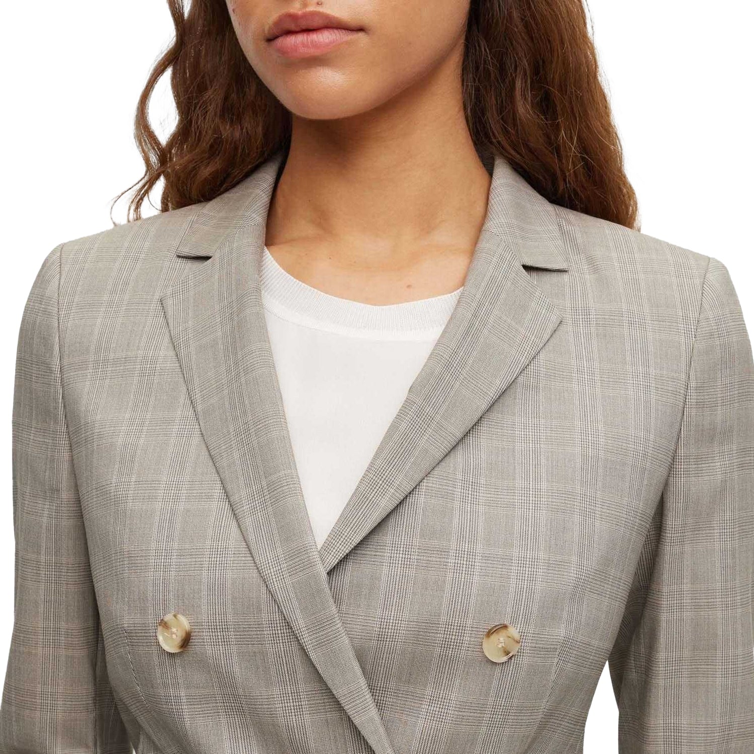 Grey - Lifestyle - Boss Womens-Ladies Jacelynee Blazer