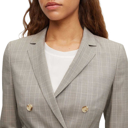 Grey - Lifestyle - Boss Womens-Ladies Jacelynee Blazer