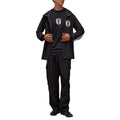 Black - Side - Y-3 Mens JFA Anthem Jacket