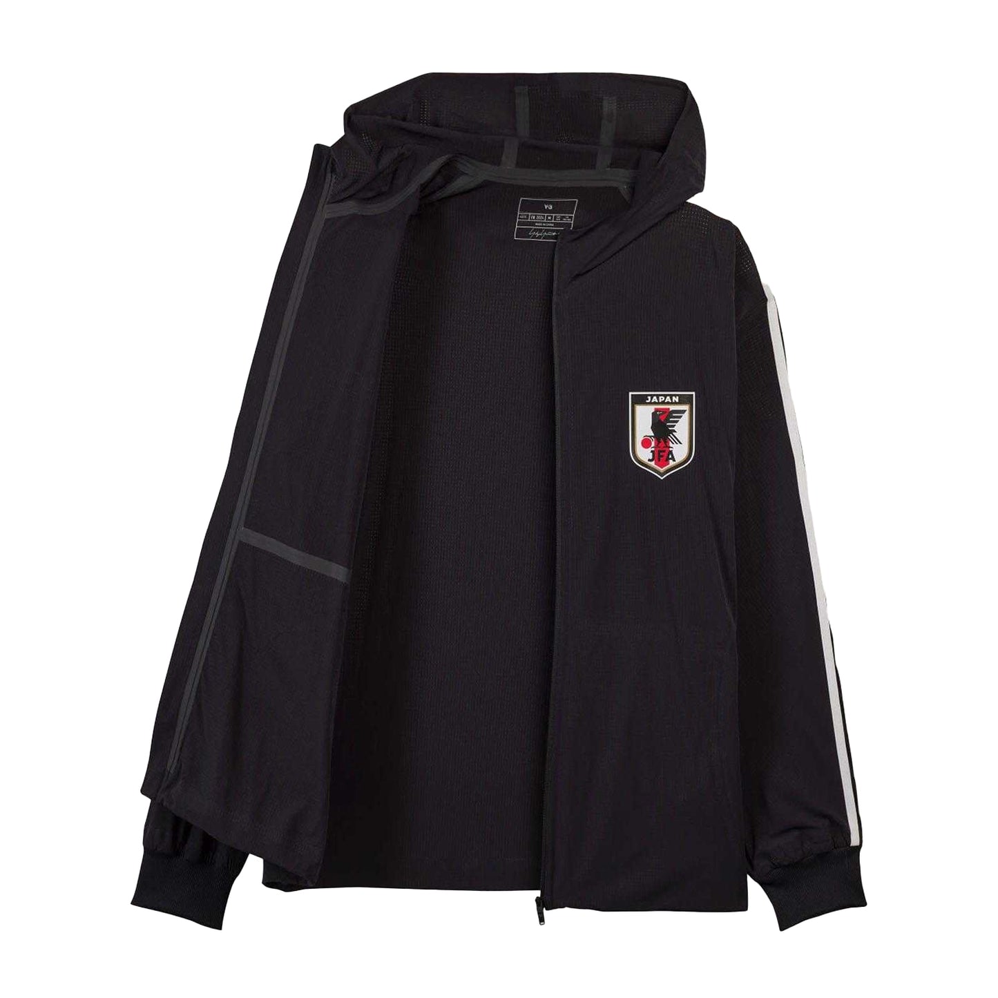 Black - Front - Y-3 Mens JFA Anthem Jacket