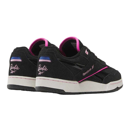 Black - Back - Reebok Childrens-Kids X Barbie BB 4000 II Suede Trainers