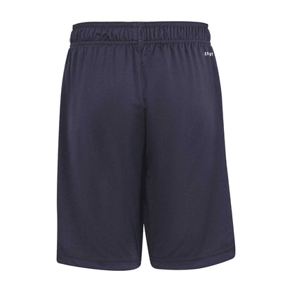 Blue-Blue-Black-Black - Pack Shot - Adidas Childrens-Kids Designed To Move Top & Bottom Set