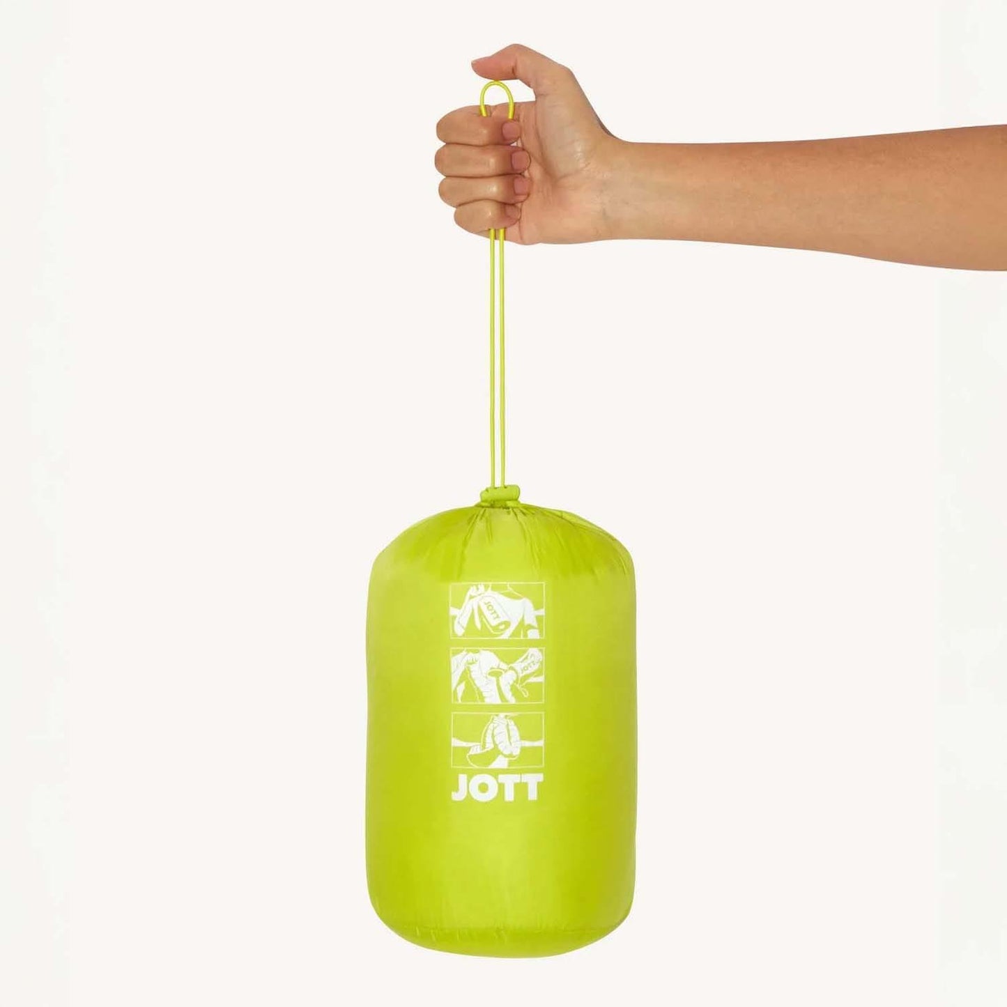 Light Green - Back - Jott Mens Tom Puffer Down Gilet