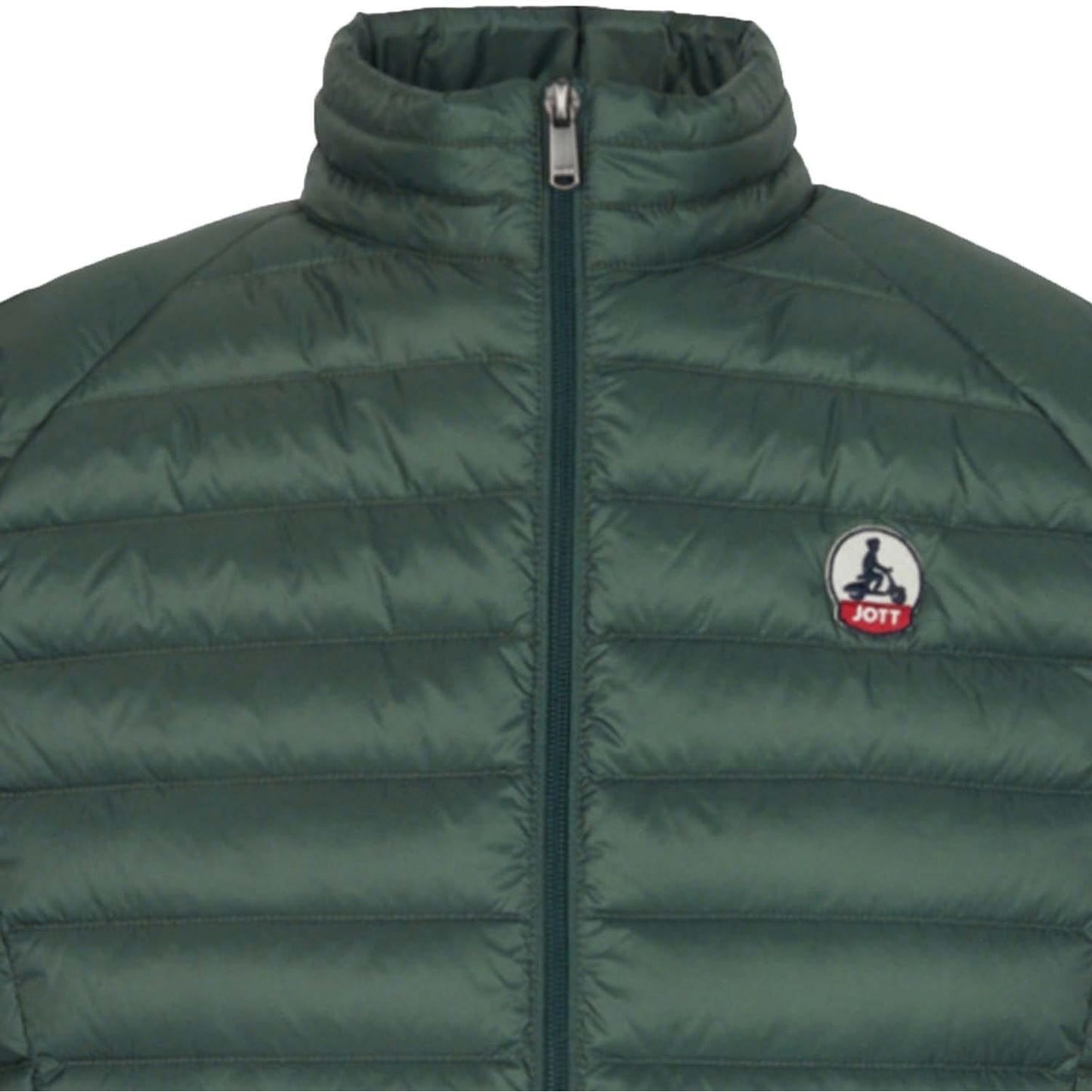 Deep Green - Pack Shot - Jott Mens Tom Puffer Down Gilet