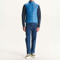 Denim - Back - Jott Mens Tom Puffer Down Gilet