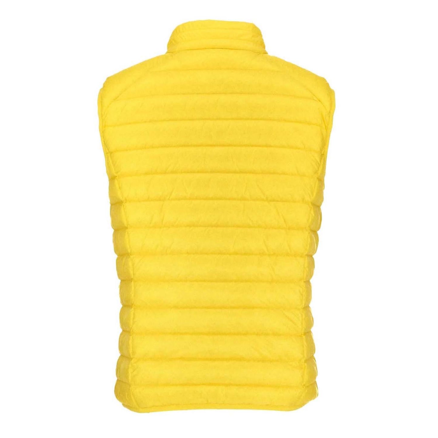 Yellow - Side - Jott Mens Tom Puffer Down Gilet