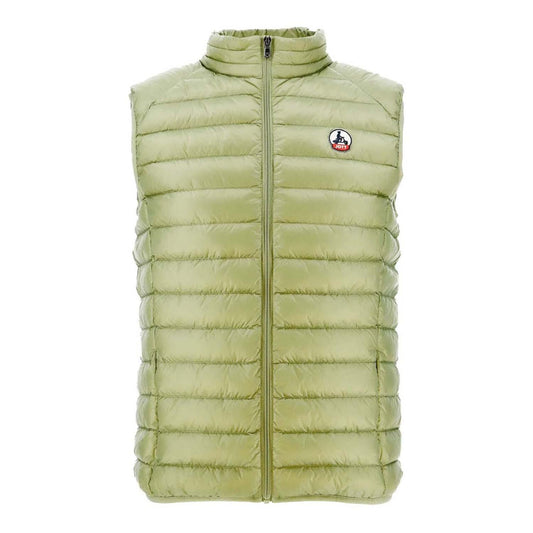 Green - Front - Jott Mens Tom Puffer Down Gilet