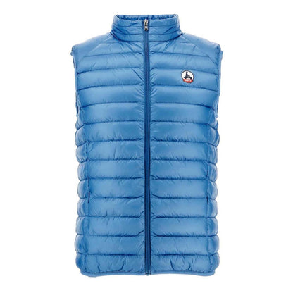 Denim - Front - Jott Mens Tom Puffer Down Gilet