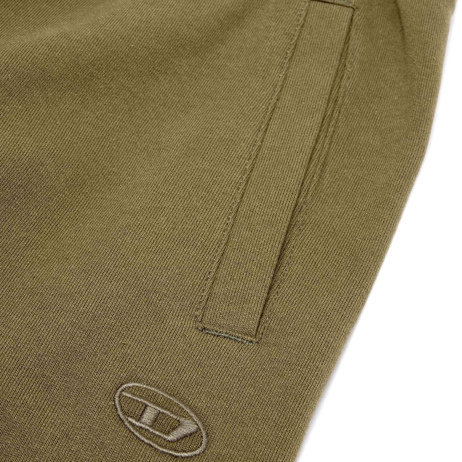 Green - Side - Diesel Mens P-Marky-Megoval Trousers