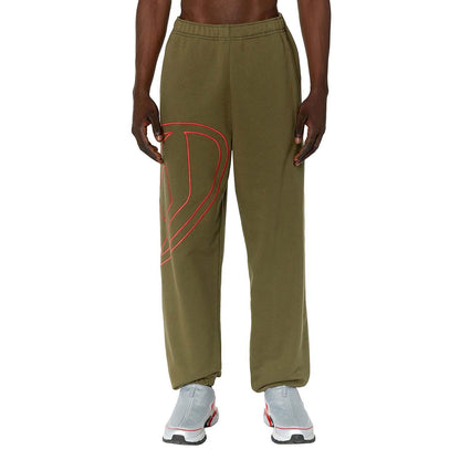 Green - Front - Diesel Mens P-Marky-Megoval Trousers