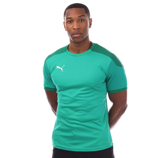 Green - Front - Puma Mens Training Final Jersey