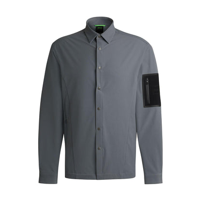 Beige - Front - Boss Mens Expedit Shirt
