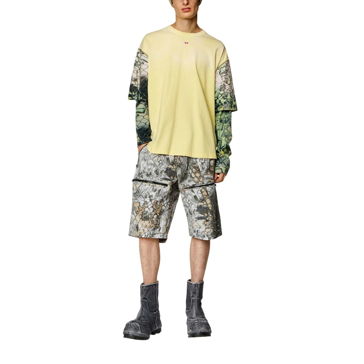 Multicoloured - Lifestyle - Diesel Mens P-Mckell-Short-A Shorts
