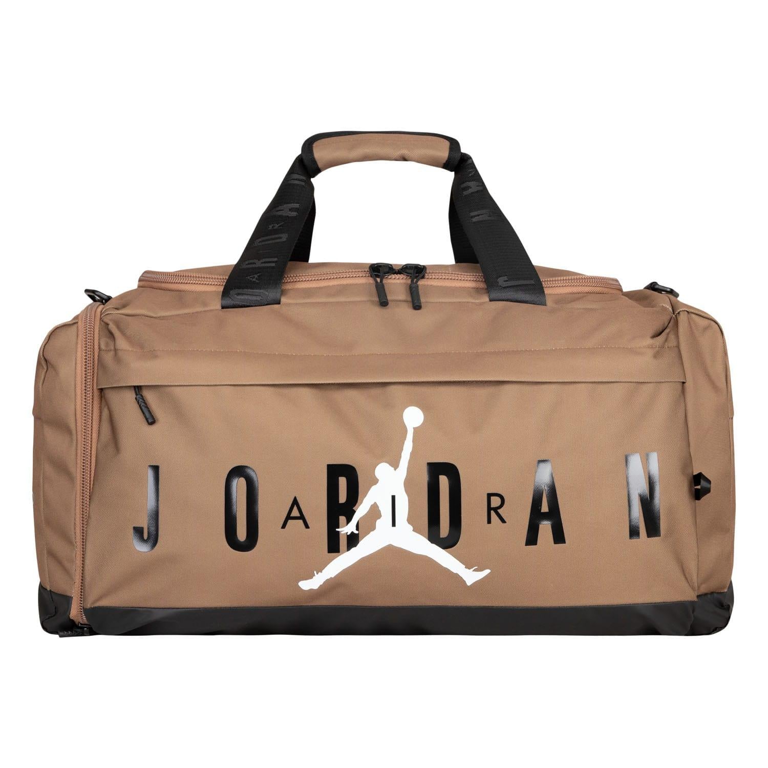 Brown - Front - Nike Air Jordan Duffle Bag