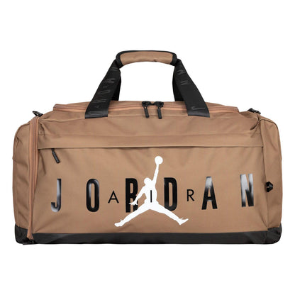 Brown - Front - Nike Air Jordan Duffle Bag
