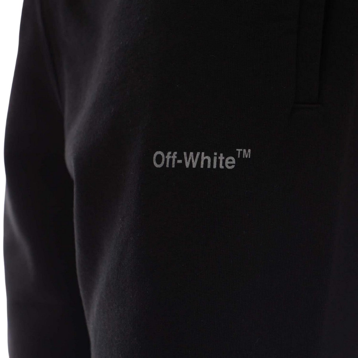 Black - Lifestyle - Off White Mens Diagonal Slim Sweatpants