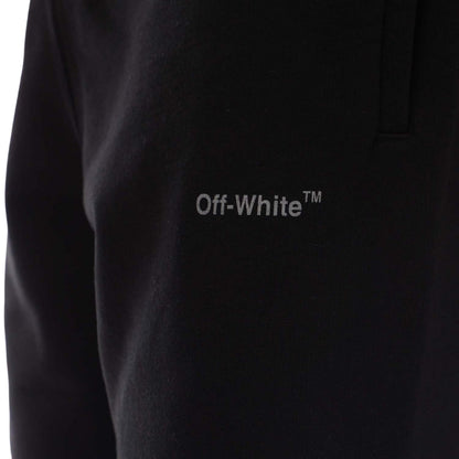 Black - Lifestyle - Off White Mens Diagonal Slim Sweatpants