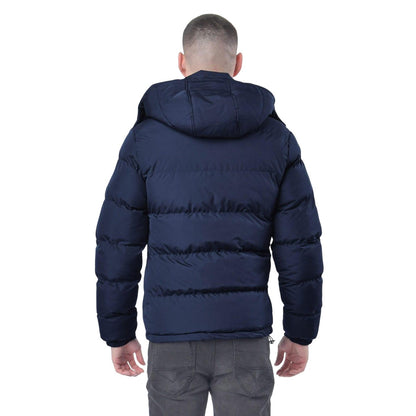 Navy - Close up - Luke 1977 Mens Mallard Padded Jacket