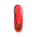 Red - Close up - Adidas Childrens-Kids X Crazyfast Club Flexible Ground Football Boots