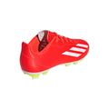 Red - Back - Adidas Childrens-Kids X Crazyfast Club Flexible Ground Football Boots