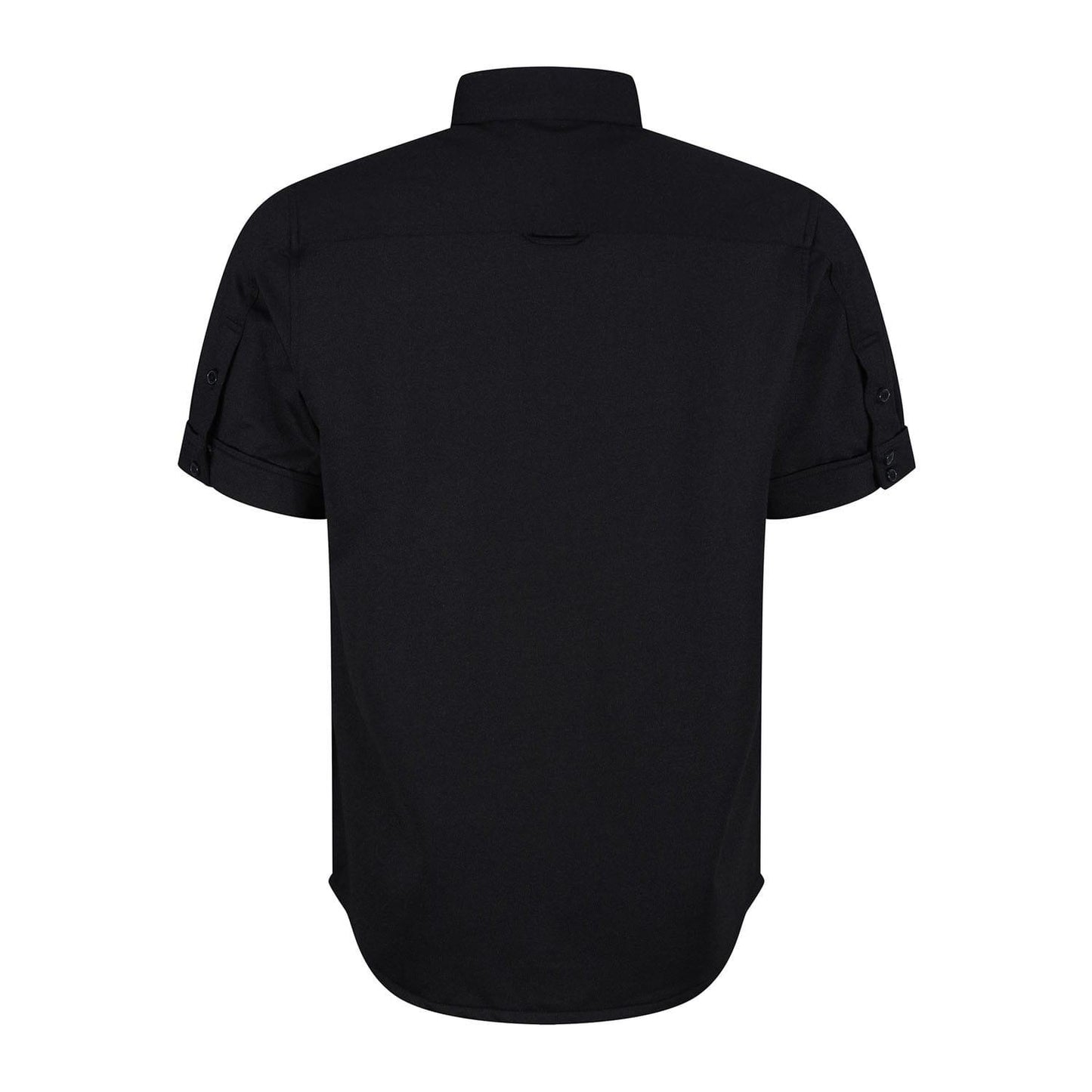 Black - Back - Luke 1977 Mens Mr Social Utility Pocket Shirt