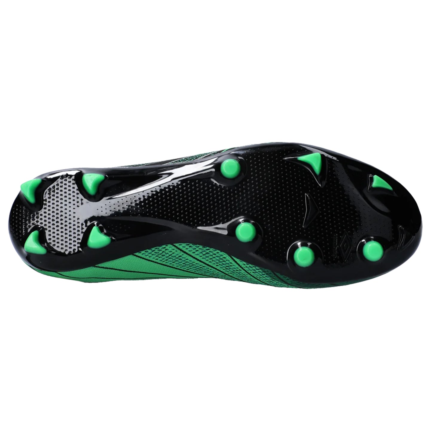 Black-Green - Side - Umbro Mens Velocita Elixir Premier Firm Ground Football Boots