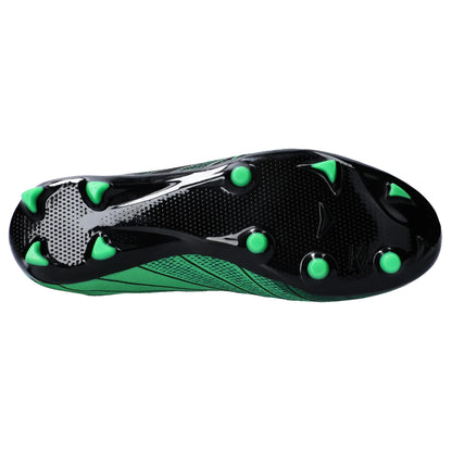 Black-Green - Side - Umbro Mens Velocita Elixir Premier Firm Ground Football Boots
