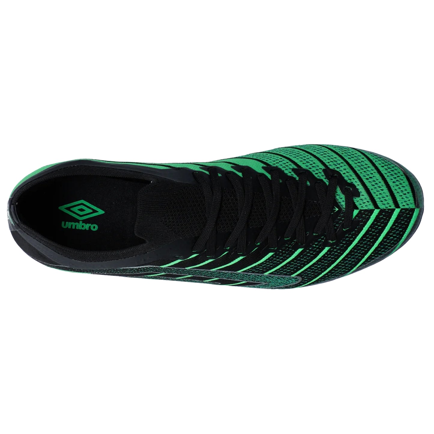 Black-Green - Pack Shot - Umbro Mens Velocita Elixir Premier Firm Ground Football Boots