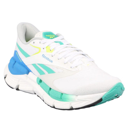 White-Green - Front - Reebok Unisex Adults FloatZig Symmetros Trainers
