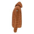 Brown - Side - Jott Unisex Adult Nico Down Lightweight Jacket