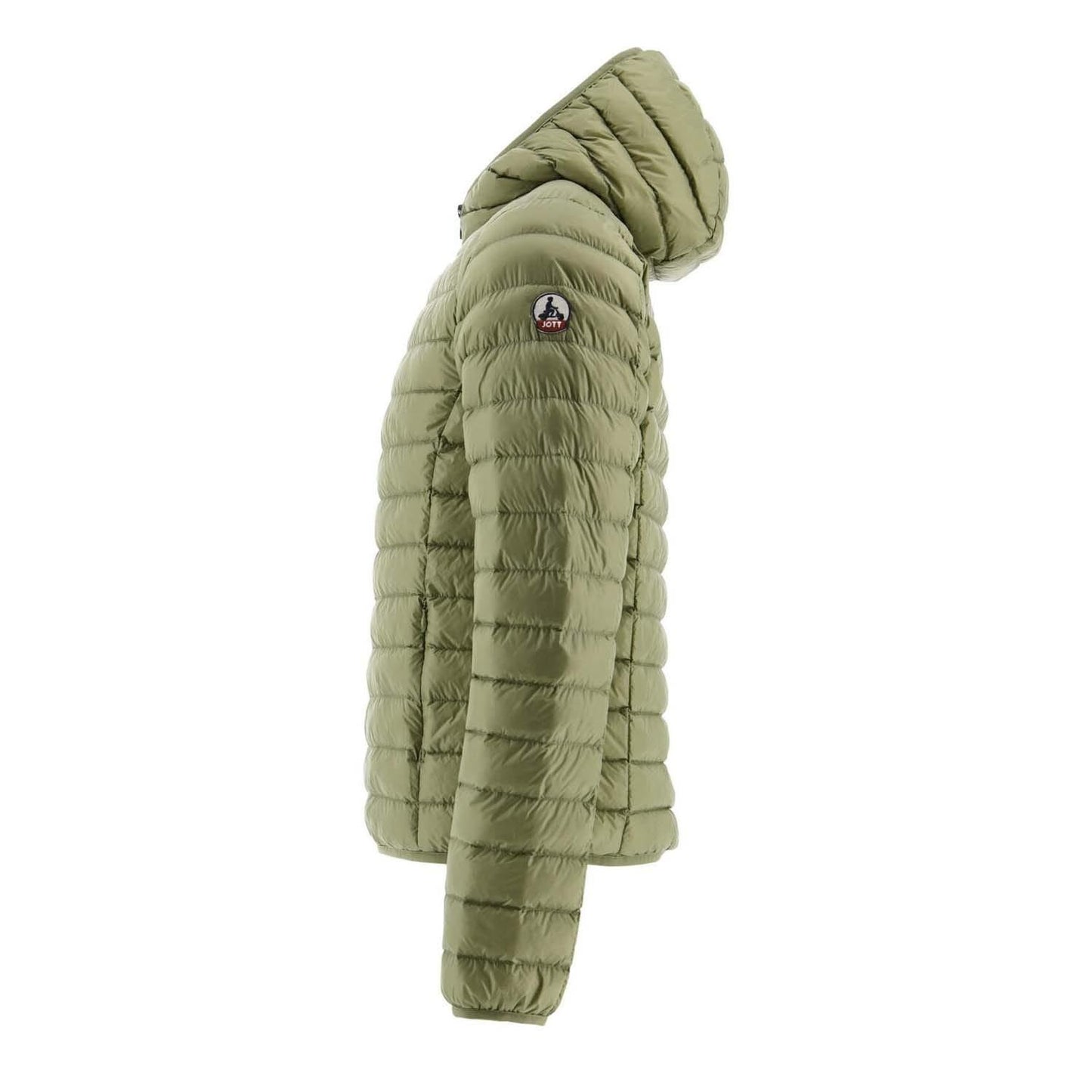 Green - Side - Jott Unisex Adult Nico Down Lightweight Jacket