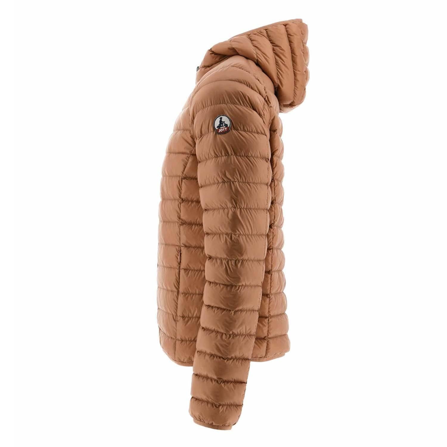 Camel - Side - Jott Unisex Adult Nico Down Lightweight Jacket