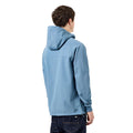 Blue - Back - Weekend Offender Mens Stipe Soft Shell Jacket