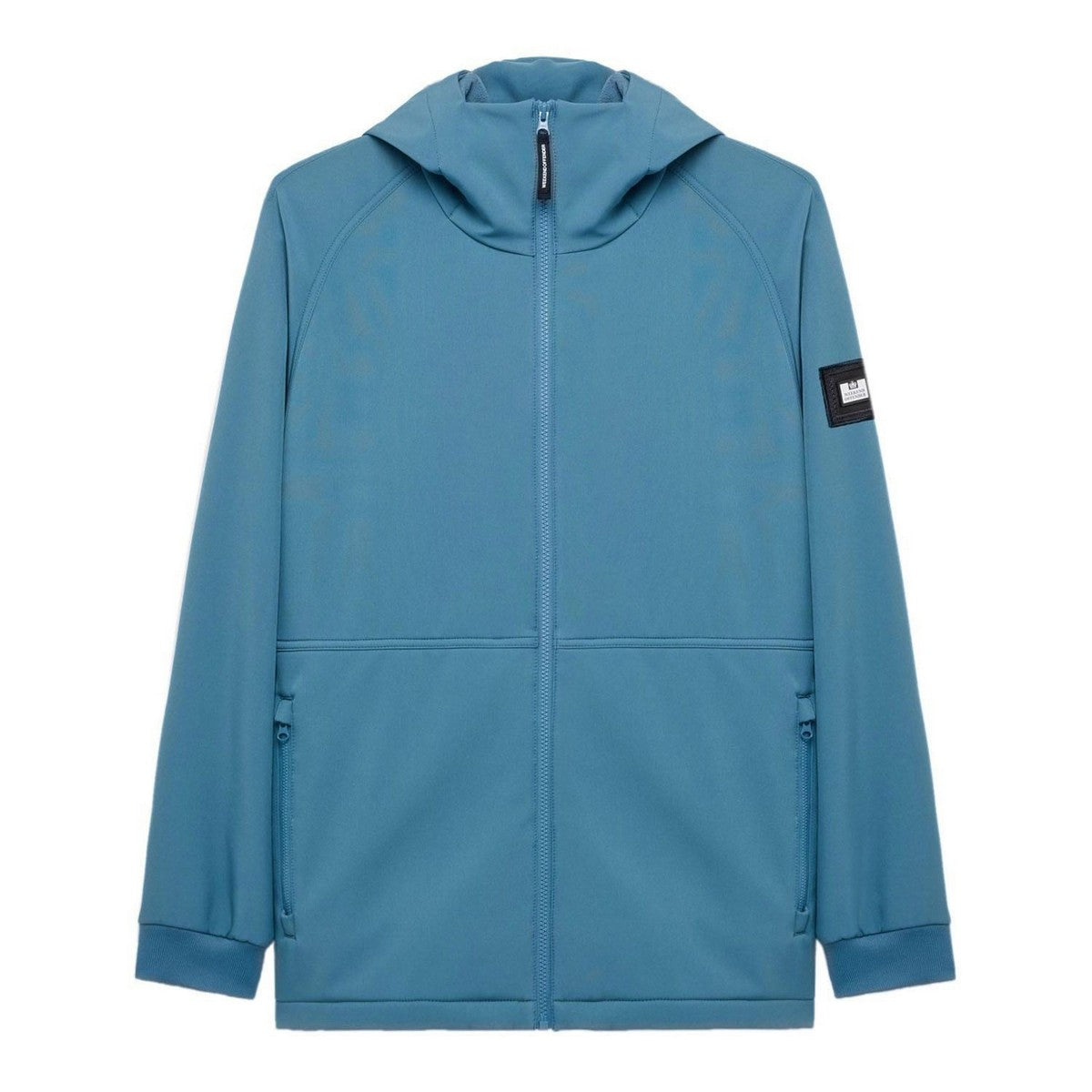 Blue - Front - Weekend Offender Mens Stipe Soft Shell Jacket
