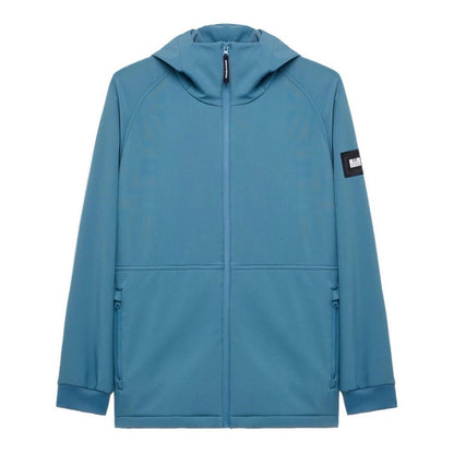 Blue - Front - Weekend Offender Mens Stipe Soft Shell Jacket