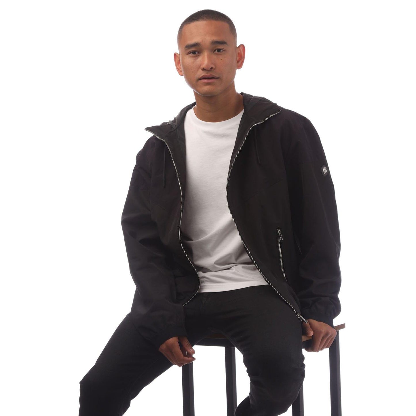 Black - Lifestyle - Hugo Boss Mens H-Cireno2 Regular Jacket