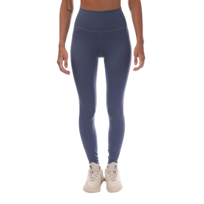 Blue - Front - Adidas Womens-Ladies All Me 7-8 Leggings