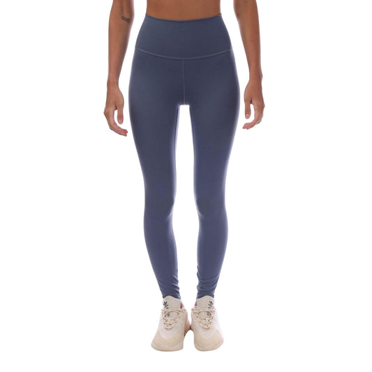 Blue - Front - Adidas Womens-Ladies All Me 7-8 Leggings