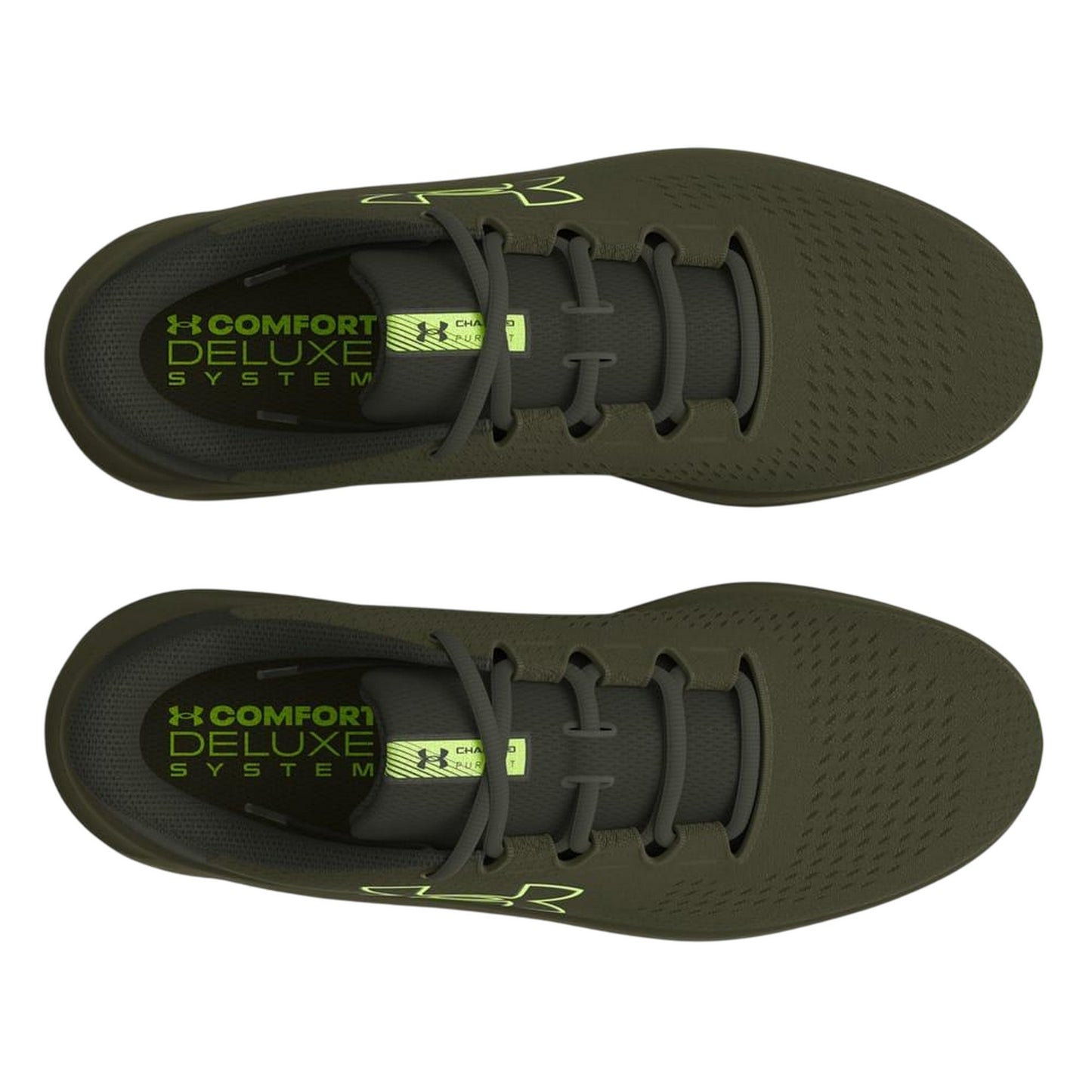 Green - Lifestyle - Under Armour Mens Charged Pursuit 3 Trainers