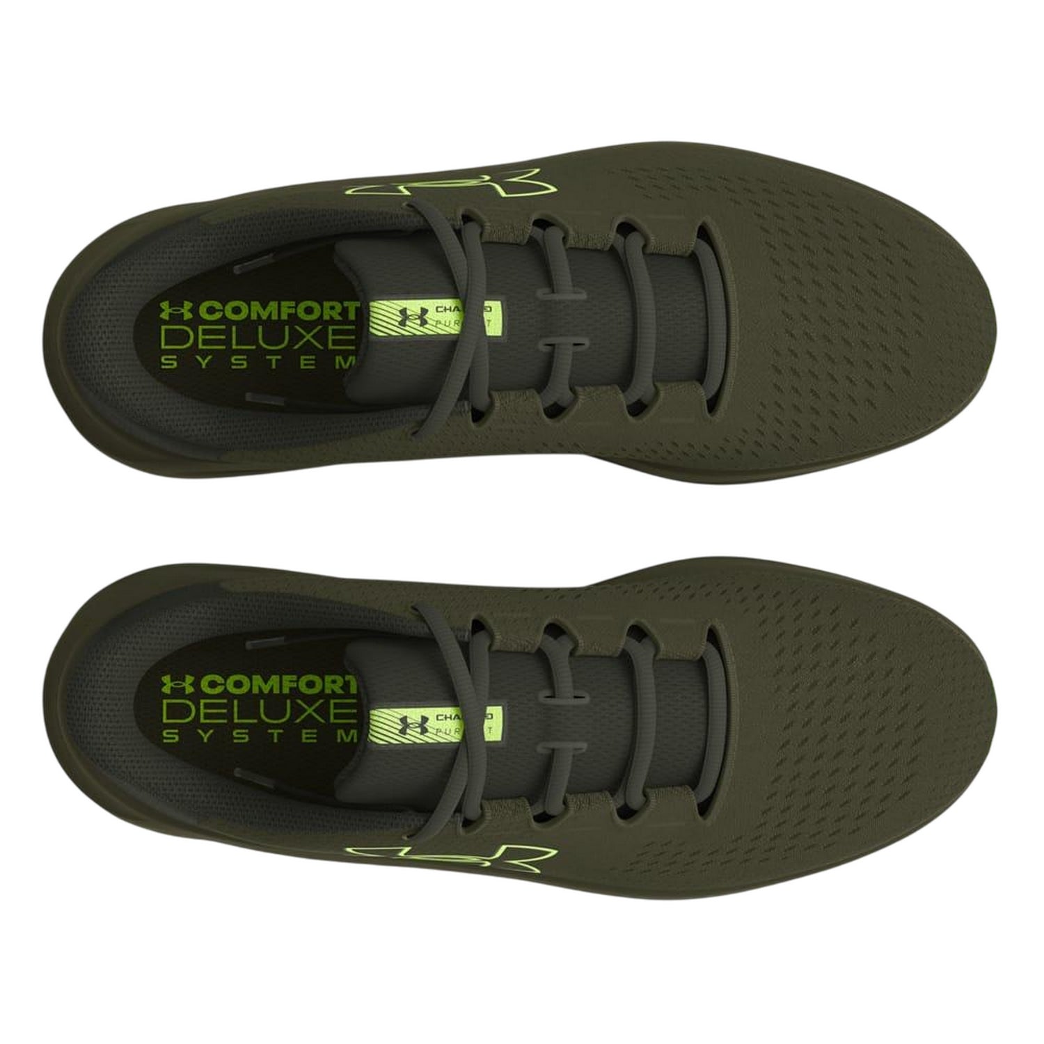 Green - Lifestyle - Under Armour Mens Charged Pursuit 3 Trainers