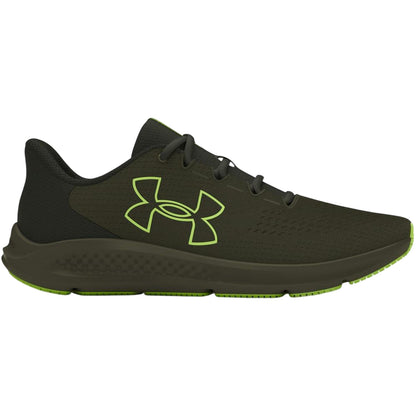 Green - Back - Under Armour Mens Charged Pursuit 3 Trainers