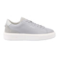 Grey - Lifestyle - Lavair Mens Luna Logo Leather Trainers