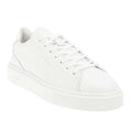 Off White - Front - Lavair Mens Luna Logo Leather Trainers