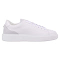 White-Grey - Back - Lavair Mens Luna Logo Leather Trainers