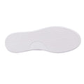 White-Grey - Pack Shot - Lavair Mens Luna Logo Leather Trainers