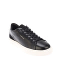 White-Black - Back - Lavair Mens Luna Logo Leather Trainers