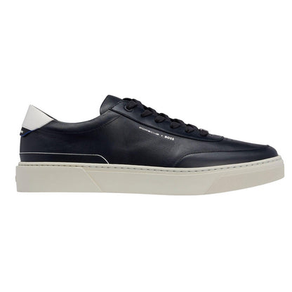 Dark Blue - Lifestyle - Boss Mens Gary Leather Tennis Shoes