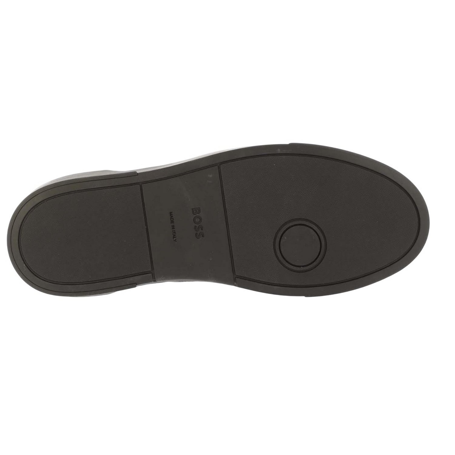 Black - Lifestyle - Boss Mens Gary Leather Tennis Shoes