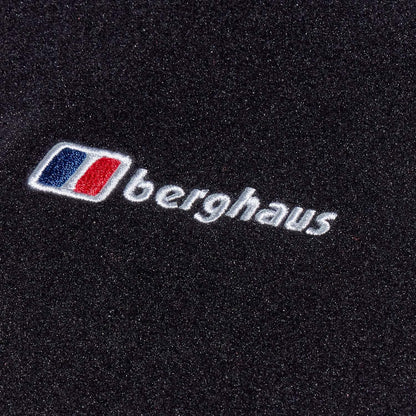 Black - Close up - Berghaus Mens InterActive Polartech Fleece Jacket