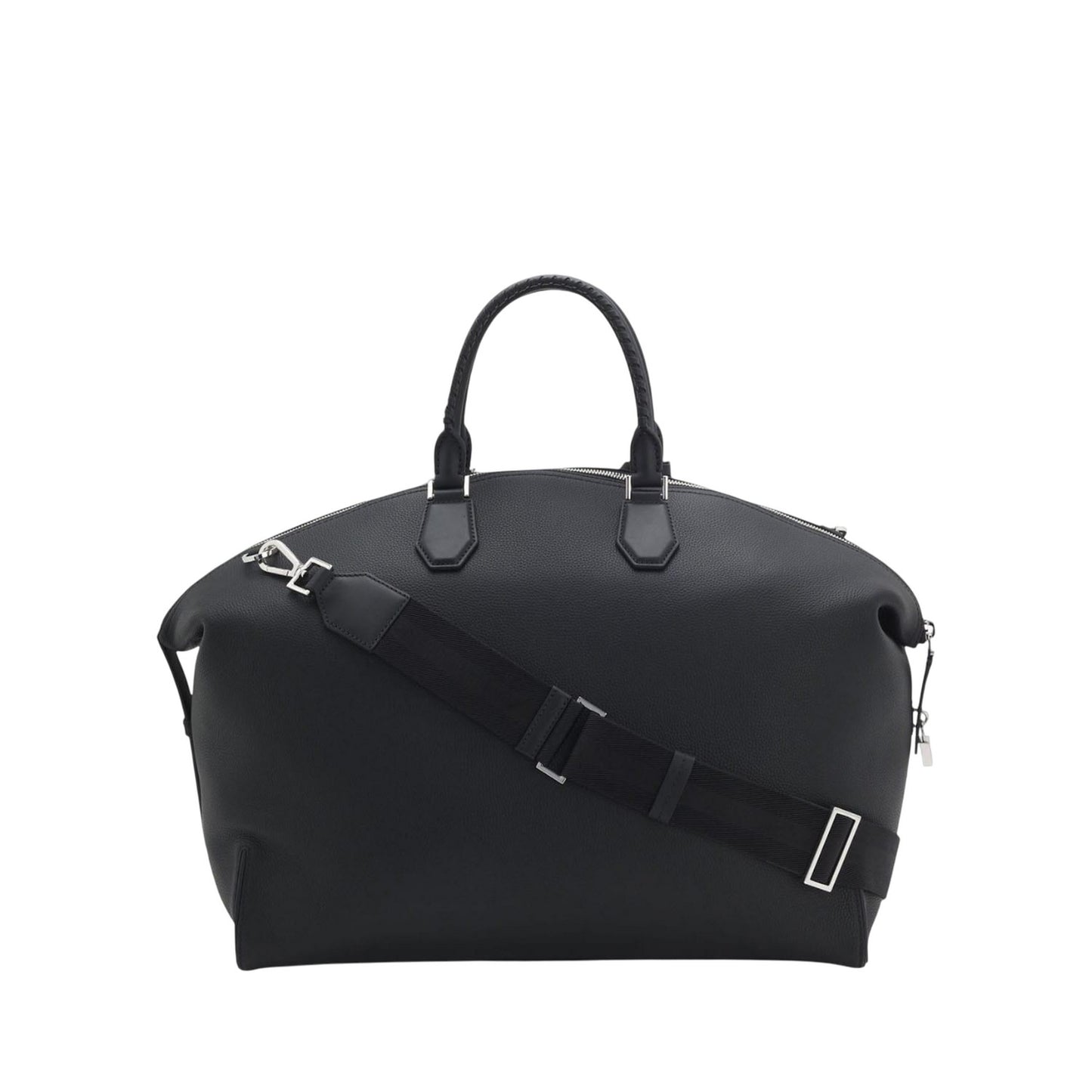 Black - Lifestyle - Boss Gabry Leather Holdall